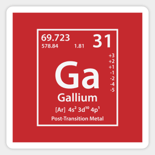 Gallium Element Magnet